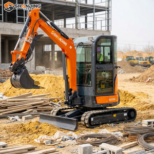 SHANDING Free Shipping 3T for Engine Mini Crawler Excavator with Side Swing & Energy Saving Features Motor & Pump Included - Product Image 6