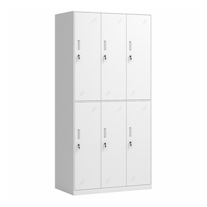 Steel <strong>Locker</strong> <strong>Wardrobe</strong>, Durable Metal Storage Cabinet for Clothes &amp; Accessories Storage Cabinet - Product Image 1