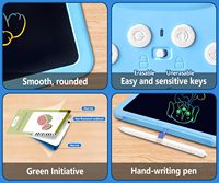 Tablette LCD éducative pour enfants personnalisée en usine carte Flash en plastique parler Machine d'apprentissage des compétences cognitives en écriture