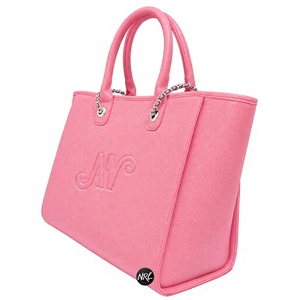 <b>Red</b> PU Womens Tote Bag with Chain Strap Solid Color Elegant Wholesale Daily Use Large Capacity Shoulder Bags All Seasons Fashion - Product Image 5