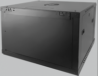 Armoire réseau murale de luxe 15U, rack de serveur de centre de données 19 pouces