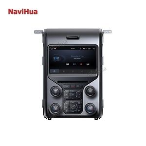 Navihua Touch Screen Car Stereo Video Multimedia DVD Player AutoRadio GPS Navigation <b>System</b> for Tesla Style Ford F150 2013 - Product Image 4
