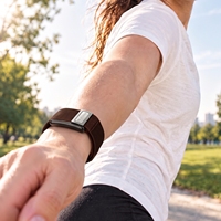 Bracelet intelligent JCVital V8 V8B V8C SDK API OEM ODM, assistant de santé cognitive, interaction vocale, guide de bien-être, CE FCC Rohs
