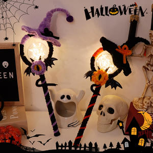 Varita mágica Varita retorcida Sombrero de bruja Hecho a mano Diy Creativo <span class=keywords><strong>Casero</strong></span> Espeluznante Ambiente Regalo - Product Image 1