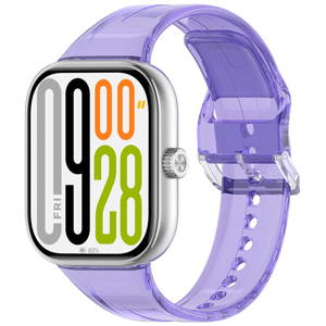 Bracelet en Silicone intelligent de vente chaude pour Welleny Sunlight Change Color Clear TUP <span class=keywords><strong>Band</strong></span> pour <span class=keywords><strong>Mi</strong></span> Watch <span class=keywords><strong>5</strong></span>/Watch 4 Glacier Strap Bracelet - Product Image 3