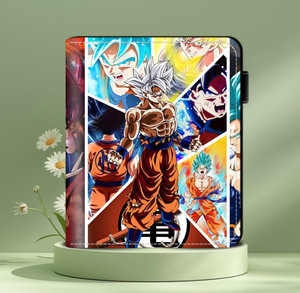 Cartera de Cuero con Diseño de Personajes de Anime, Dragón, Goku, Cartera Corta de Cuero PU Plegable, Tarjetero para Hombre, Venta al Por Mayor - Product Image 4