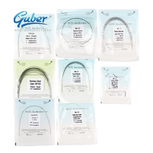 Altri materiali di consumo medici bretelle finte per denti Odontologia attrezzature dentali staffe file colorato ortodonzia filo arco - Product Image 2