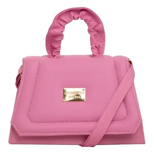 Bolso Bandolera Fana Lady Fashion con Asa Única, Cierre Impermeable, Color Rosa, Material PVC, Uso Diario, Estilo Veraniego - Product Image 3