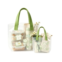 Sac fourre-tout transparent en PVC pour la plage, les pique-niques et l'emballage de cadeaux – Vente en gros