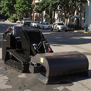 Minicargador de pista aprobado por EPA y CE, accionamiento hidráulico diésel fiable, bomba de llave de cargador frontal Buck de pista de goma incluida - Product Image 3