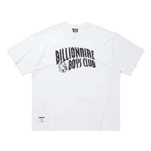 T-shirt in cotone con logo ricamato Billionaire, maniche bianche con logo Arch, stile Hip Hop Streetwear, 100% cotone, T-shirt estiva personalizzata da <span class=keywords><strong>uomo</strong></span> - Product Image 2