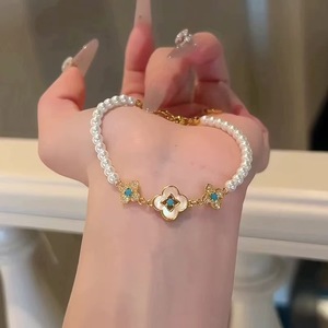 Nueva Pulsera de Cuentas con Flores de Estilo Retro Chino, Temperamento Exquisito, Diseño Único y Versátil, Personalidad Moderna - Product Image 3