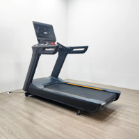 Cinta de correr eléctrica de nuevo diseño 2025 para uso en gimnasio, máquina de correr motorizada comercial con pantalla LCD, Manual de funciones