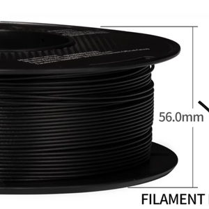 Filament d'impression <span class=keywords><strong>3D</strong></span> ASA noir 1,75 mm 1 kg, filament <span class=keywords><strong>3D</strong></span> ASA haute précision pour <span class=keywords><strong>imprimante</strong></span> <span class=keywords><strong>3D</strong></span> Bambulab Creality - Product Image 1
