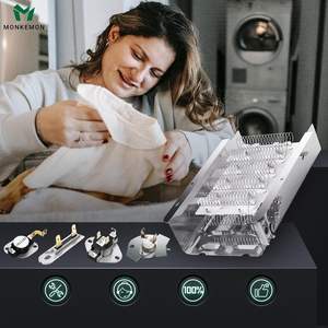 Élément chauffant de sèche-<span class=keywords><strong>linge</strong></span> avec <span class=keywords><strong>thermostat</strong></span> et fusible thermique pour pièces de machine à laver en plastique Whirlpool/Maytag/Amana/Roper - Product Image 6