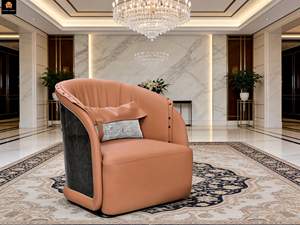 Juego de Sofás de Cuero Genuino Moderno y Acogedor de Lujo, Impermeable, con Comodidad Suave y Tamaño Personalizable para Sala de Estar - Product Image 5