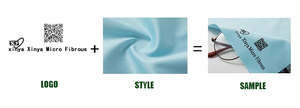 Chiffonnette en microfibre suédée personnalisée avec logo imprimé pour le nettoyage de bijoux, montres, <span class=keywords><strong>lunettes</strong></span> de soleil et <span class=keywords><strong>lunettes</strong></span>. - Product Image 3