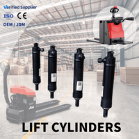 Vérin hydraulique à double action de haute qualité avec tige chromée dure, pièce de rechange pour transpalette