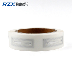 <span class=keywords><strong>13.56MHz</strong></span> lập trình vật nuôi dính thụ động <span class=keywords><strong>NFC</strong></span> Tag Sticker nhãn fm11nt021 ướt Inlay của kích thước 55x18 mét - Product Image 2