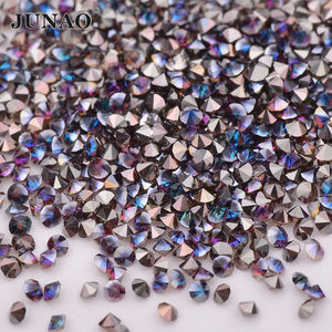 Jujijunao — Mini ongles en verre, <span class=keywords><strong>strass</strong></span>, Pixie cristal, diamant, pour Nail Art, maquillage, bricolage, 1.2mm - Product Image 1