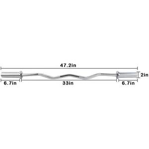 Hete Verkoop Gym Apparatuur Gewichtheffen 1.2M Ez Curl Olymp Barbell Bar - Product Image 2