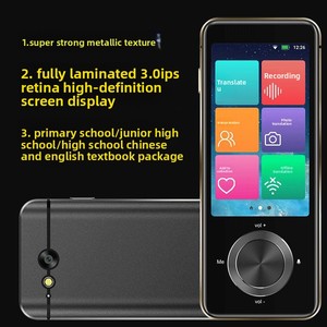 Traducteur Multilingue Hors Ligne M9 Android Intelligent pour la Traduction Vocale et Photo avec Approvisionnement Direct Usine - Product Image 3
