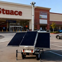 Caméra de surveillance mobile sans fil pour la surveillance à distance des chantiers de construction et des zones minières