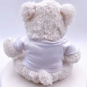 Sublimation Plush Toy With Poly T-shirt Cheap Plush Animal Stuffed Toy For Christmas Day