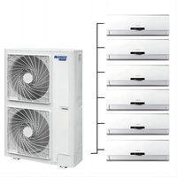 Gree New Life Multi Split Type VRF VRV Conduit de système AC 2 3 4 Zones Ton Unité centrale de climatisation