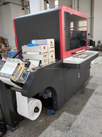 Máquina automática de recubrimiento de barniz Uv Máquina de impresora Uv digital Máquina de impresión de etiquetas adhesivas digitales de rollo a rollo