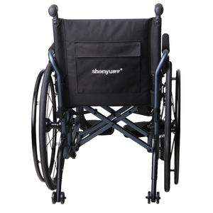 Fauteuil roulant manuel en aluminium haute performance de 24 pouces, facile à déplacer <span class=keywords><strong>pour</strong></span> les personnes handicapées et les personnes âgées - Product Image 2