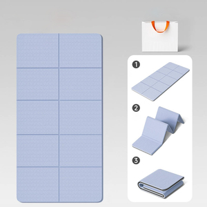 Tapis de <span class=keywords><strong>yoga</strong></span> pliable, épaisseur 5 mm, matériau TPE, rectangle, couleur unie, portable, <span class=keywords><strong>pour</strong></span> exercices à domicile, fitness, hommes, femmes, usage universel - Product Image 3