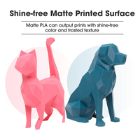 ESUN PLA-Matte Refilament 1.75mm Filamen Printer 3D 1KG Bahan Cetak FDM 190-230 Tanpa Spool Multi-warna Grosir Ekonomis