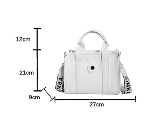 Nouveaux sacs bandoulière élégants et tendance, grande capacité, design simple, sac fourre-tout pour femmes, sacs messager en cuir PU pour les loisirs - Product Image 3