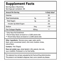 Gummies de Collagène Boost Marque Blanche, Peptides de Collagène de Poisson, Fraise, pour l'Élasticité et l'Éclat de la Peau, Gummies à la Pectine, 60 Unités, OEM