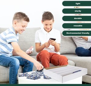Có Thể Tái Chế 5000 Đếm Thẻ Lưu Trữ <span class=keywords><strong>Box</strong></span> Với Divider Cho Kinh Doanh Thẻ Chơi Game Trắng Tông Chủ Collector Organizer Cho Boong - Product Image 5