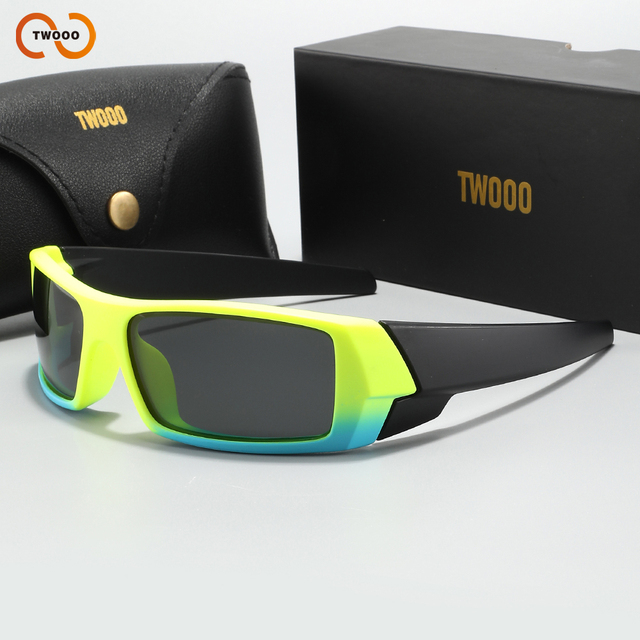 TWOOO T1793 OEM and ODM New Camouflage Polarized Sport Sunglasses Windproof Dustproof Outdoor Cycling Cross Border Factory