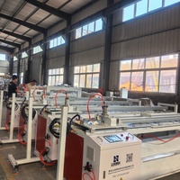 Machine de découpe servo à fonctionnement stable, compatible avec la ligne de traitement d'extrusion de profilés en plastique PP, PE, PVC