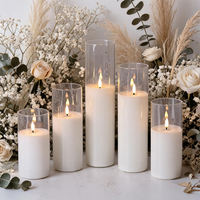 Décorations de table pour événements de mariage en gros de Mermei : fleurs artificielles et bougies LED pour la décoration de mariage