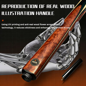 Queue de <span class=keywords><strong>billard</strong></span> professionnelle en frêne SLP de 57 pouces et 19 onces, en bois de frêne 3/4 divisé avec embout en ébène de 10,5 mm pour le snooker et le <span class=keywords><strong>billard</strong></span> - Product Image 4