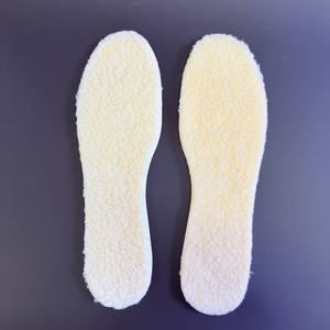 Plantillas <span class=keywords><strong>de</strong></span> Lana <span class=keywords><strong>para</strong></span> Clima Frío, Cortables a Medida, Insertos <span class=keywords><strong>de</strong></span> <span class=keywords><strong>Zapatos</strong></span> Afelpados, Plantillas Interiores Cálidas y Acogedoras, Engrosadas, Antiolor y Absorbentes del Sudor - Product Image 1