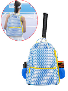 Mochila de Raqueta Personalizada, Portátil y Ligera de Poliéster para Deportes al Aire Libre, para Mujeres, Bádminton, Pickleball, Tenis - Product Image 3
