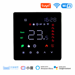 <span class=keywords><strong>Thermostat</strong></span> <span class=keywords><strong>intelligent</strong></span> WiFi haute puissance SIXWGH 16A, contrôle par application Tuya, écran couleur LED, chauffage au sol électrique pour maison, camping-car, <span class=keywords><strong>Alexa</strong></span>/Google - Product Image 2
