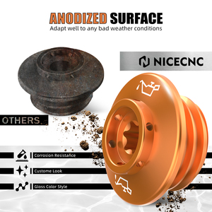 Bouchon de remplissage d'huile en aluminium NICECNC pour <span class=keywords><strong>KTM</strong></span> 790 Duke 2018-2019 2020 2021 <span class=keywords><strong>2022</strong></span> <span class=keywords><strong>1290</strong></span> Super Duke GT 2016 - 2023 - Product Image 4