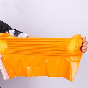 Enveloppe en polyéthylène <span class=keywords><strong>DHL</strong></span>, sac de <span class=keywords><strong>colis</strong></span> pour l'expédition express, emballage de marchandises, pochette postale autocollante, pochette en plastique orange - Product Image 4