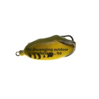 Leurre Vivant en Acier Inoxydable Thunder Frog pour Pêche en Mer, Simulation Souris, Hameçon pour Poissons d'Eau Salée