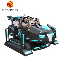 MoviePower Vr, Diseño de Nave Espacial, Simulador de Realidad Virtual 9D, Juegos de Simulación de Realidad Virtual 9D, Máquina de Cine Simulador VR