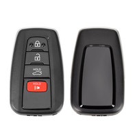 Llave Inteligente Universal Autel IKEYTY8A4AL IKEY de 4 Botones para Toyota Usada con la Máquina de Programación y Copia de Llaves de Coche Altra KM100 IM608 PRO