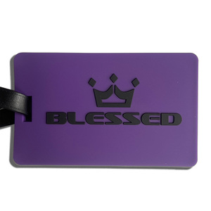 Vendeur chaud conçu étiquettes de bagage étiquettes carrées imprimées en caoutchouc PVC Silicone <span class=keywords><strong>pour</strong></span> étiquette en tissu de vêtement - Product Image 2