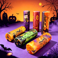 Jouet anti-stress Halloween en PU souple à montée lente, motif citrouille et chauve-souris, cadeau de fête d'Halloween